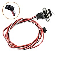 Vista 4 de Módulo de interruptor de límite mecánico horizontal para impresora 3D, interruptor de límite en miniatura de 3 pines con cables de 1m (6 piezas)