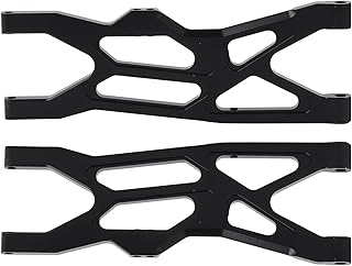 BQLZR RC Rear Lower Suspension Arm Black Replacement for ARRMA KRATON 1:10 Pack of 2