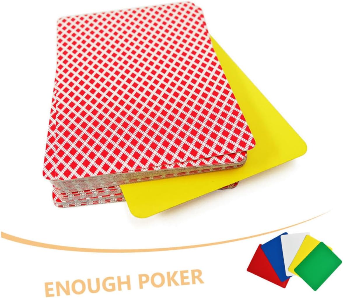 20pcs Poker Cutting Cards Dispenser Playing Card Tools for Game Tables Smooth Edges for Safe Dealing for Family Games and