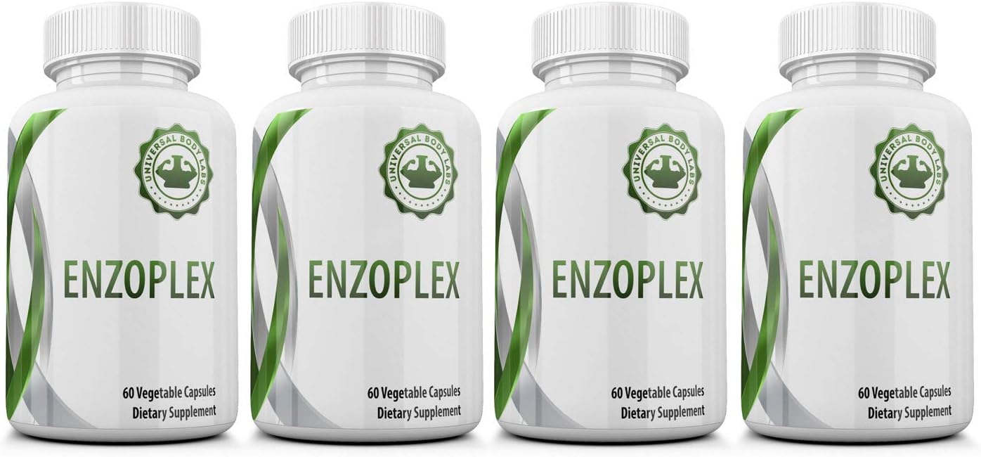 Universal Body Labs Joint Pain and Natural Inflammation Relief by Enzoplex (4 Pack)