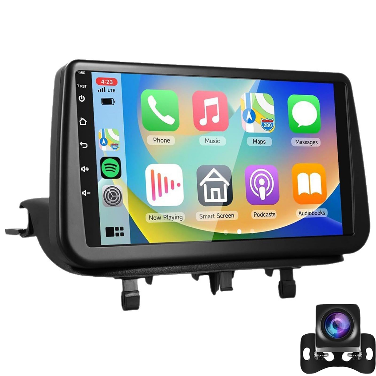 Dcoiek 9 Inch Android 15 Car Stereo For O-pel Vauxhall Meriva 2010-2014 IPS Touch Screen Radio 5G WiFi Carplay And Android Auto Support For Rear Camera GPS FM Navi Bluetooth 5.0 SWC(Color:4G 8G+128G)