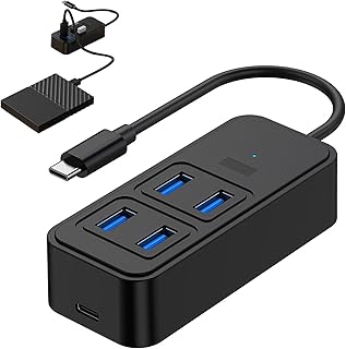 USB Expander Hub - 5-Port USB Hub USB Splitter,Fast Data Transfer USB Expander for Laptop, Flash Drive, HDD, Console, Printer, Camera, Keyboard, Mouse Niuli