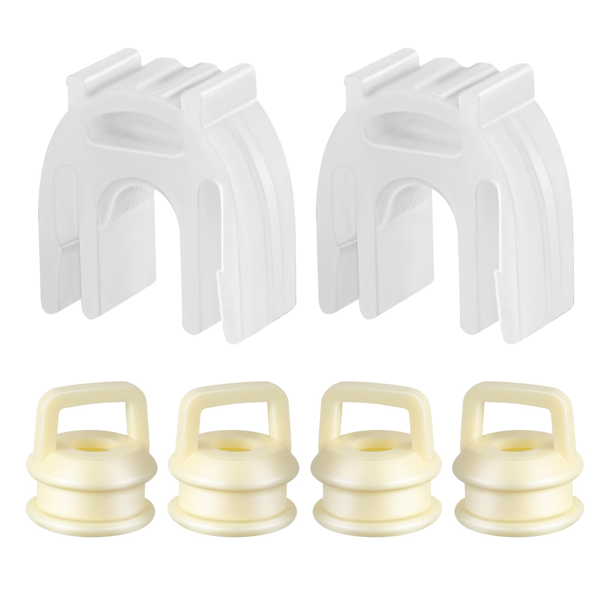 6 Pack Shifter Cable Bushing, Transmission Shift Cable Bushing Repair Kit, Shift Linkage Bushing Replacement, Compatible with Chevrolet/Ford/GMC/Silverado/Ram Pickup