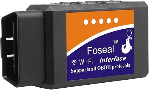 Miniatura 4 de Foseal Escáner OBD2 de Wifi, lector de código de coche Compruebe la luz del motor herramienta de diagnóstico de la exploración para iOS y Android