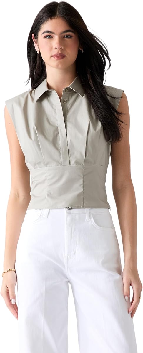 Women's Sleeveless Cherry Top