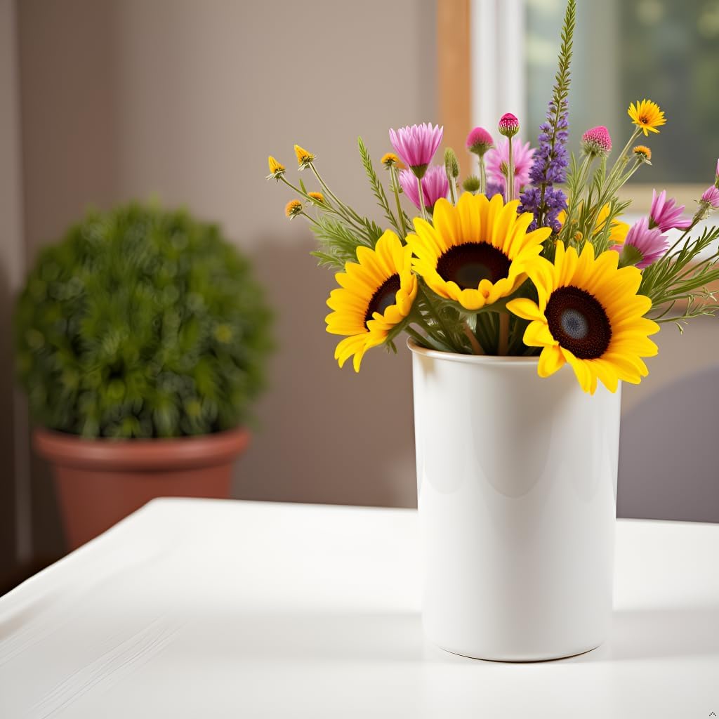 Calypso Basics by Reston Lloyd Plastic Utensil Holder, White image 3