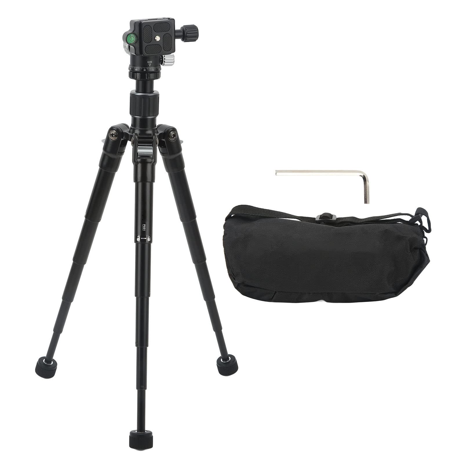 Denash Mini Treppiede in Alluminio in Lega Compatto Tripode Compatto per Viaggi All'aperto, Accessori Fotografici