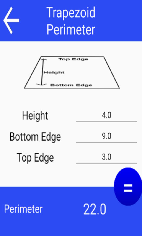 Perimeter Calculator:www.amazon.com:Appstore for Android