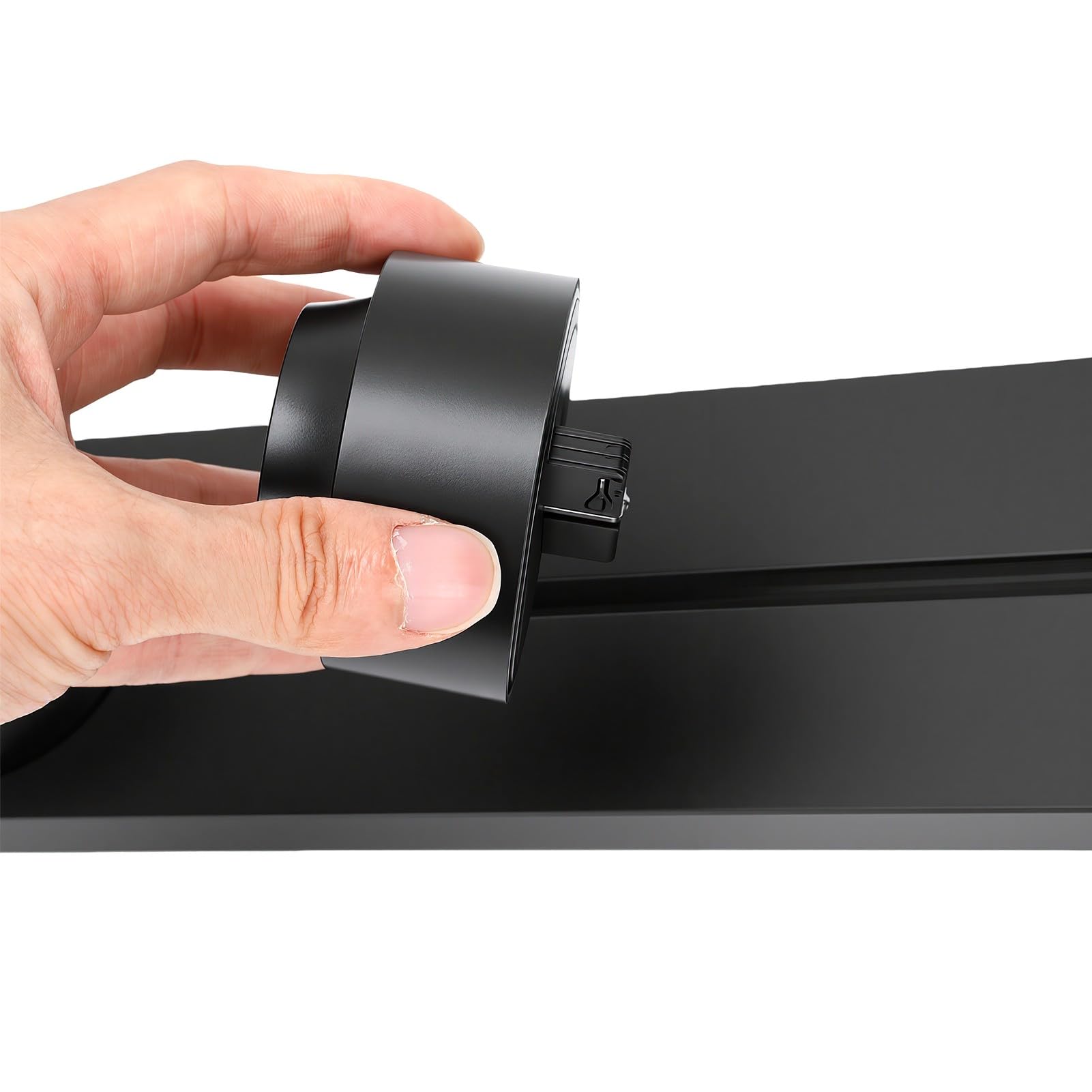 Presa Power Track da 60 Cm, 3 Prese CA con USB A e C, Luce Blu da