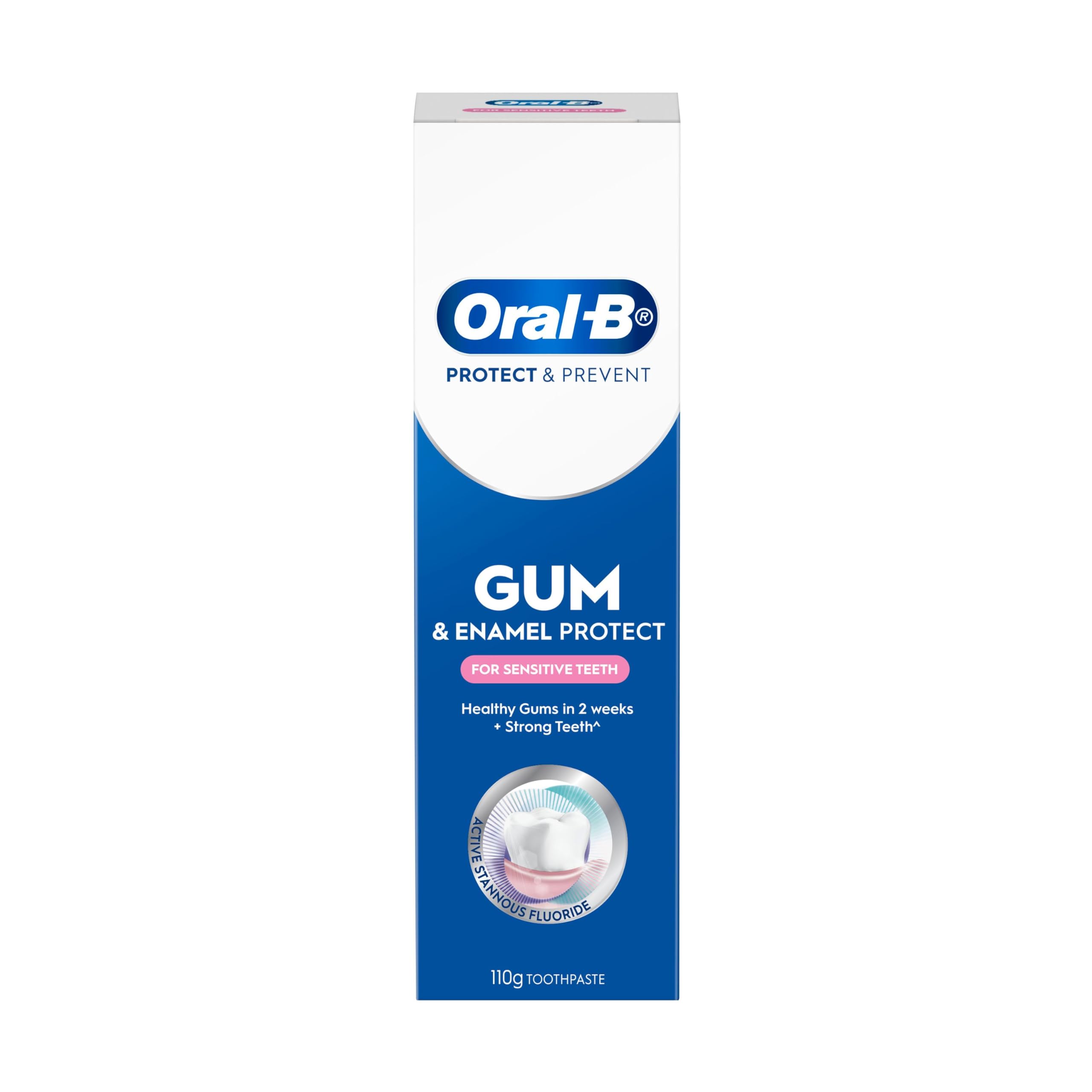 Oral-B Gum & Enamel Protect For Sensitive Teeth Toothpaste, 110g