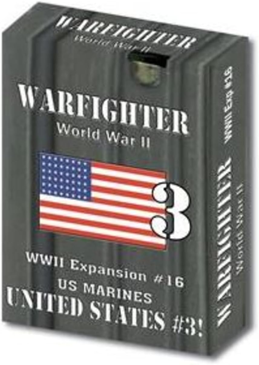 DVG: Expansion Card Deck #16, US Marines #1, for The Warfighter WWII Game Series