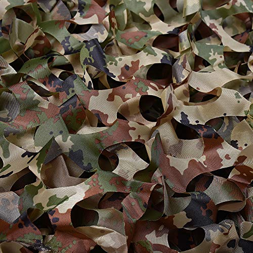 Sitong Bulk Roll Camo Netting For Hunting Military Decoration Sunshade, Italy Woodland, 1.5Mx20M(4.9ftx65.6ft) - Image 2