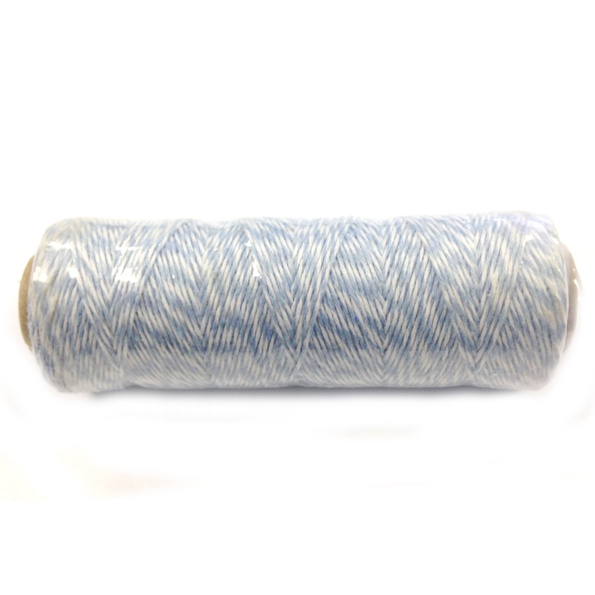 Wrapables Ficelle de Boulanger en Coton à 4 Plis, 99,4 m, Bleu Gris