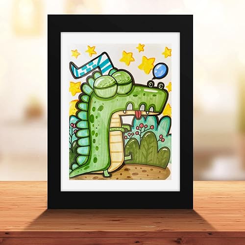 Miniatura 7 de BNGXR Marcos de fotos artísticos para niños, proyectos de arte para niños actualizados 2023, marcos de obras de arte intercambiables para niños,