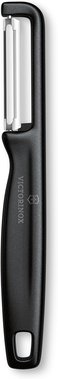 Victorinox Swiss Classic, Classic Kitchen Set 4 Pieces, Peeler, Shears, Santoku and Paring Knife Black