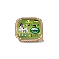 GranataPet Mini Royal Agnello & Patata Cibo umido per cani, cibo per cani senza cereali e senza zucchero