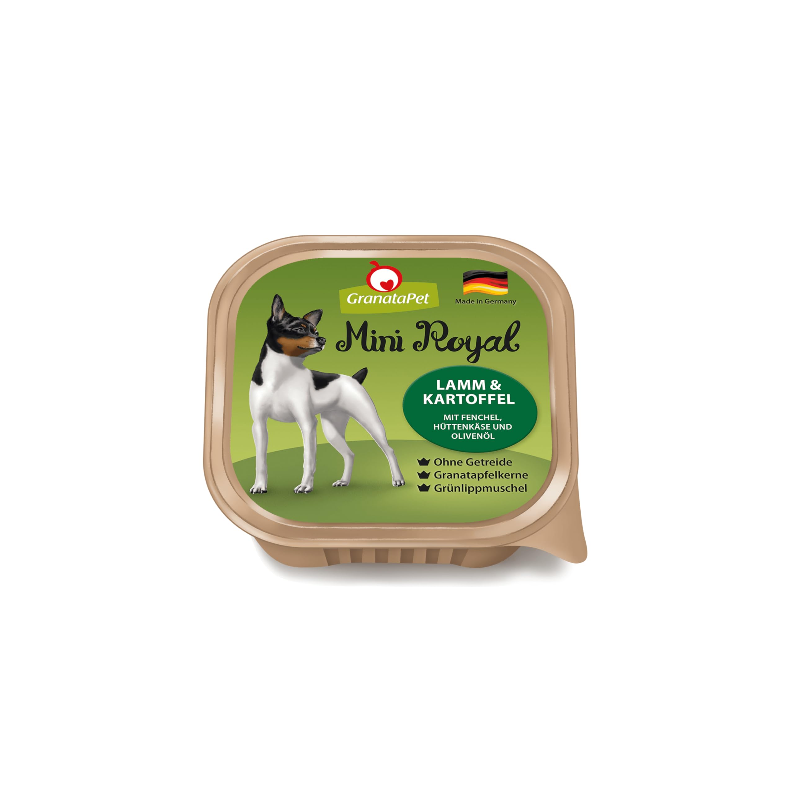 GranataPet Mini Royal Lamm & Kartoffel Nassfutter für Hunde