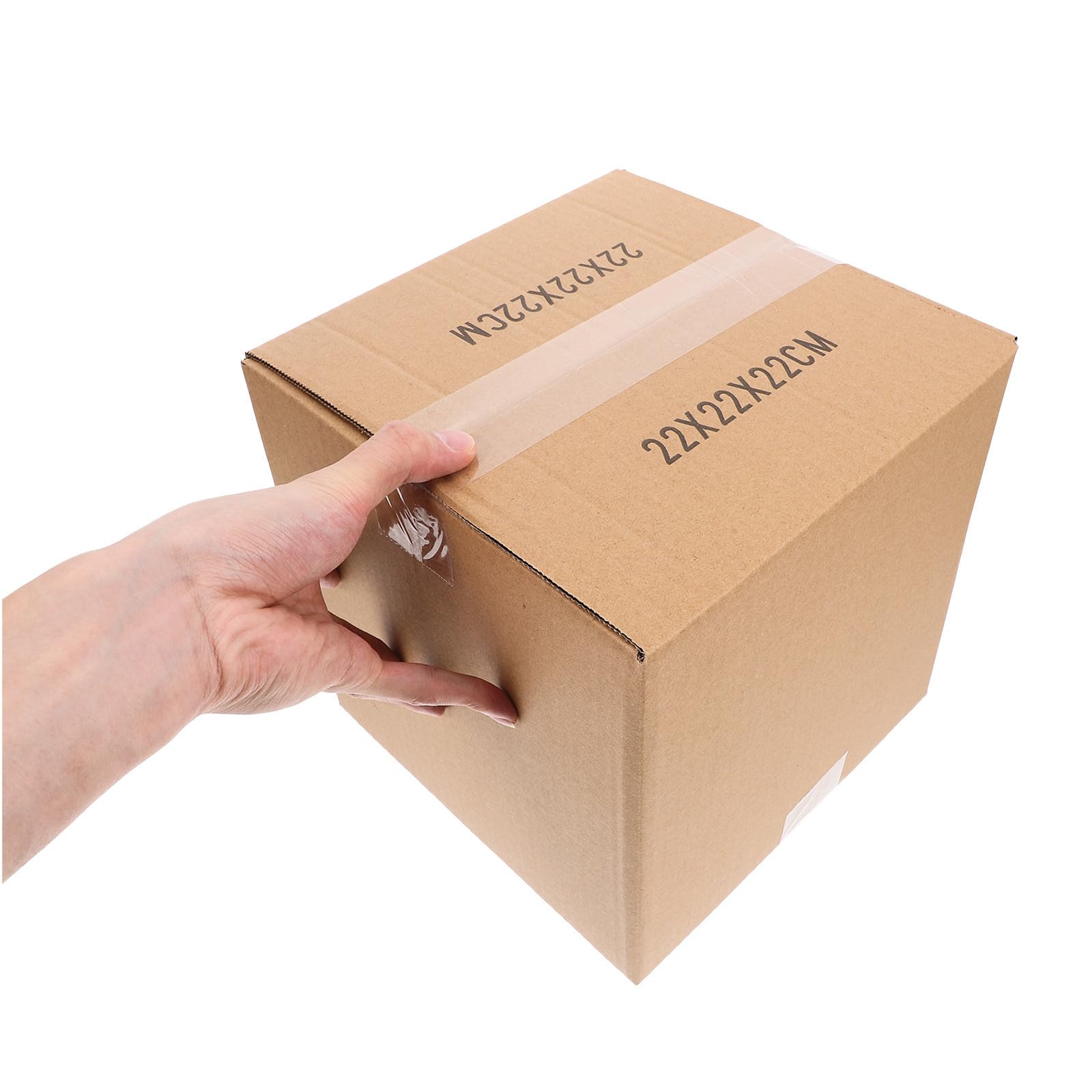 Robuste Quadratische Verpackungskartons Braun Papier