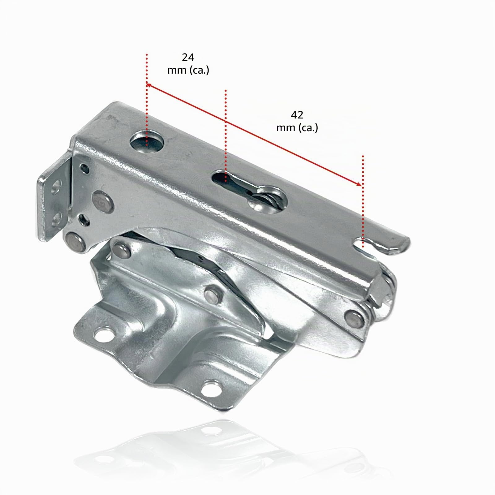 Spares2go Integrierte Türscharniere Kühlschrank Gefrierschrank kompatibel mit Hettich kompatibel mit Bosch
