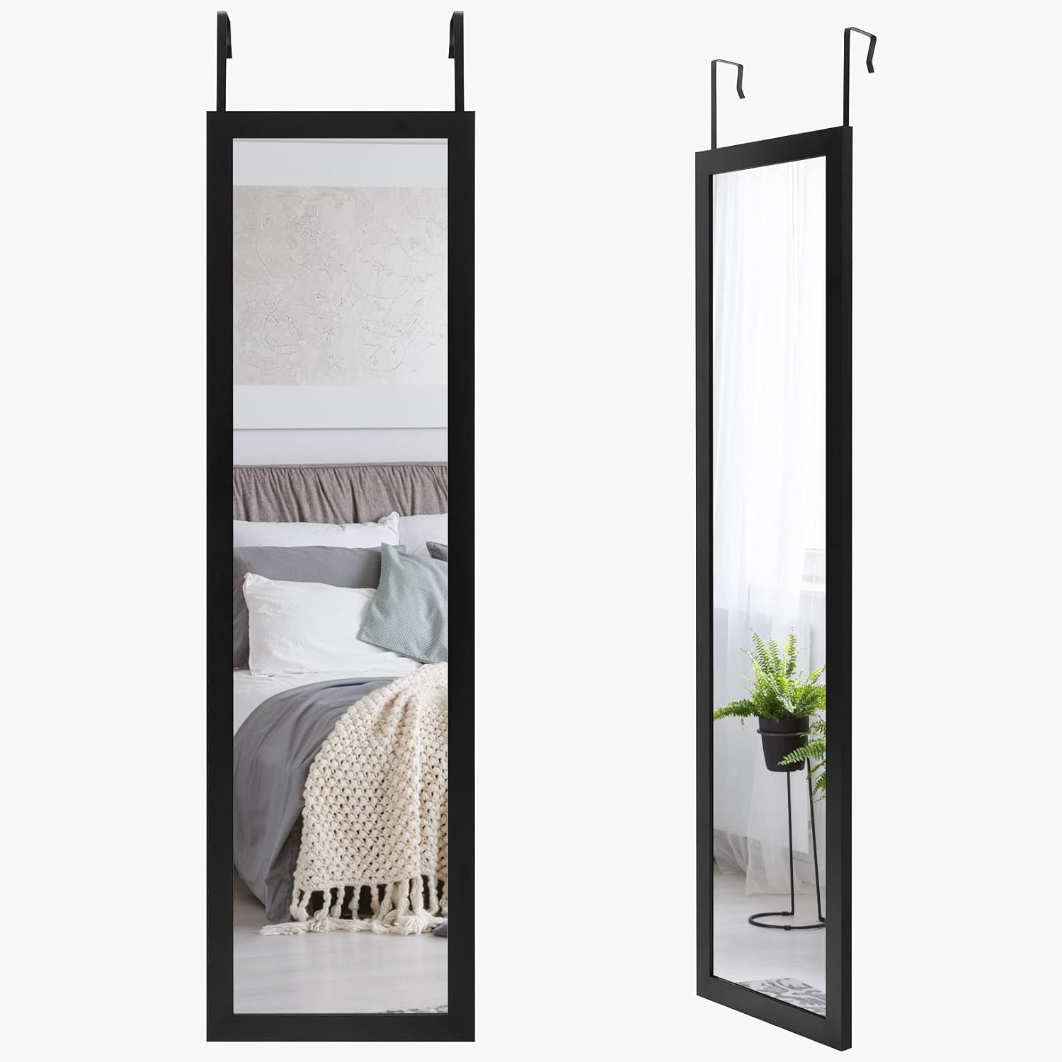 Americanflat Over The Door Mirror Full Length Mirror with