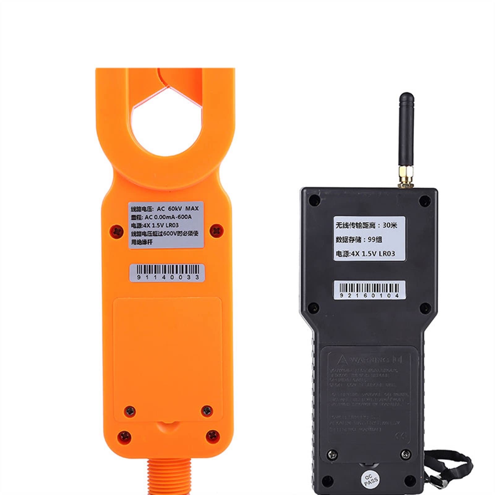 Compteur de pince de serrage numérique haute et basse tension haute et basse tension ETCR9100B