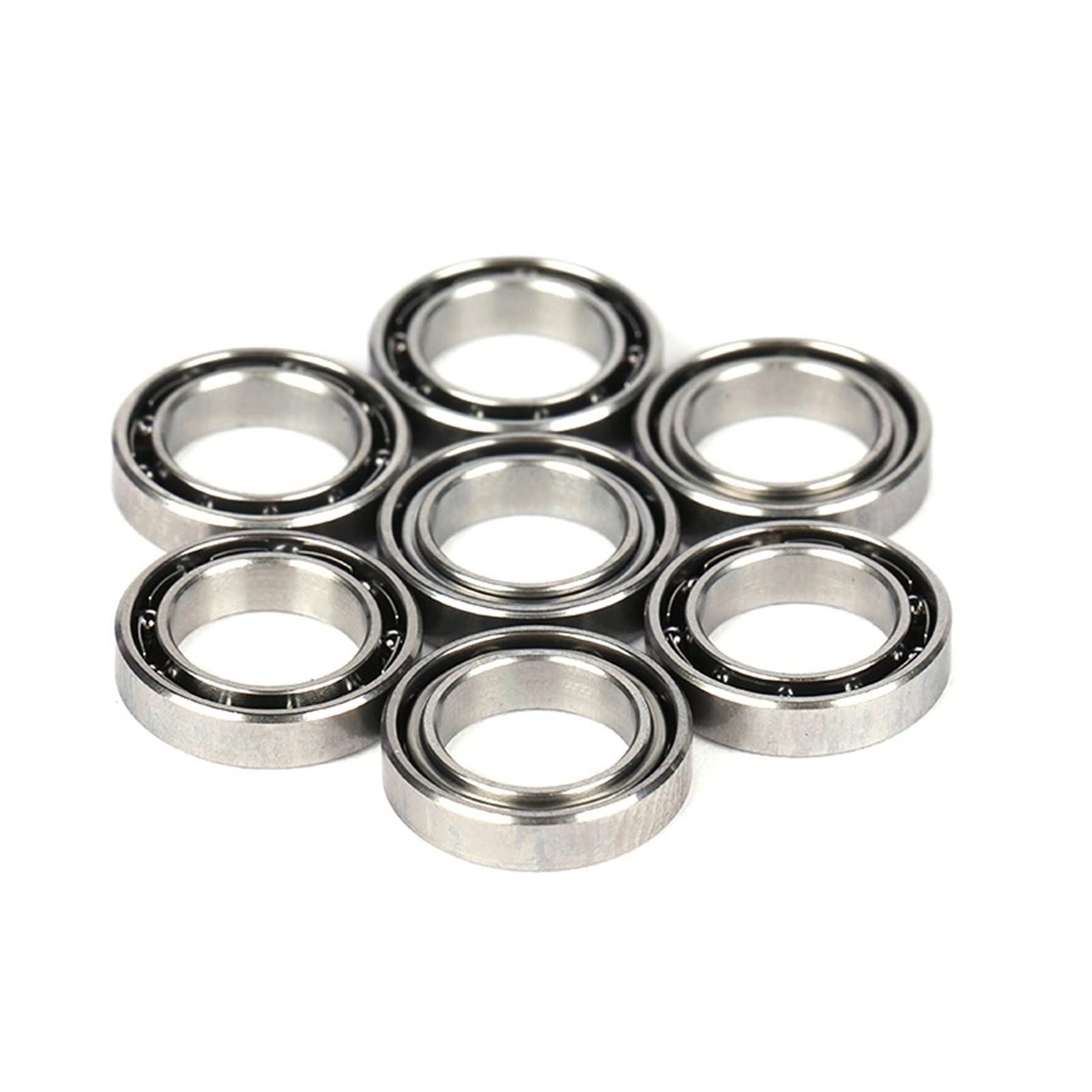 Cojinetes de Bolas de Ranura Profunda 10 Uds 7x11x2,5 SMR117 7x11x2,5mm rodamientos de Acero Inoxidable