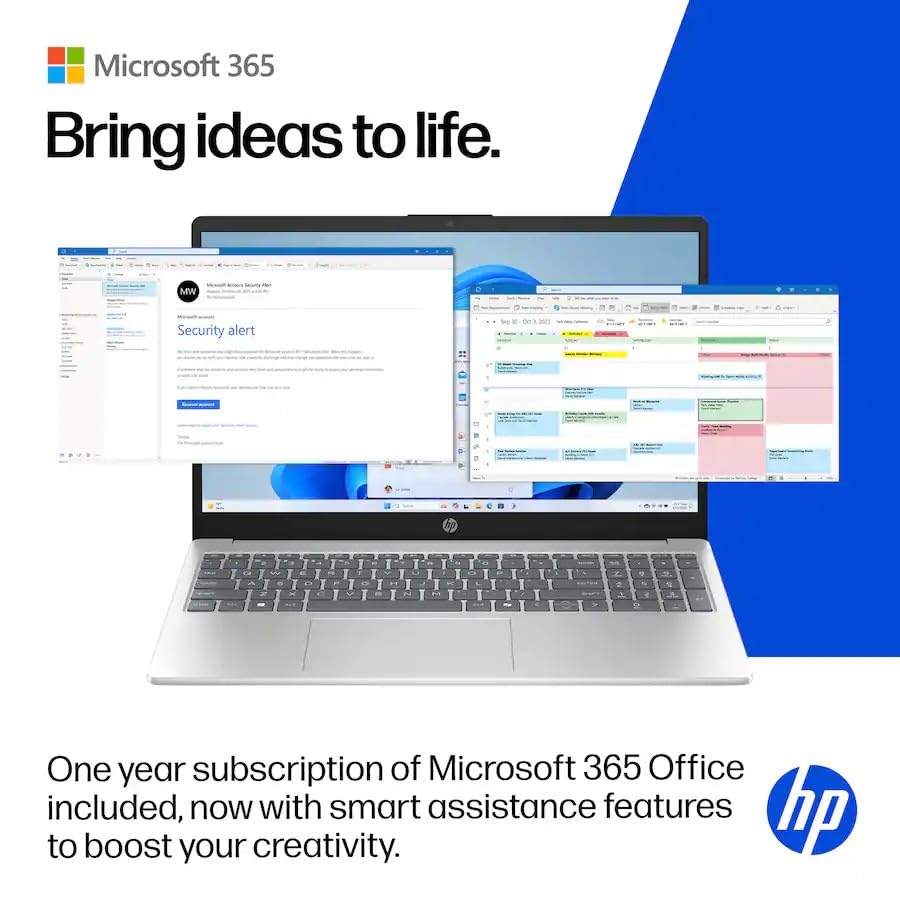 Amazon.com: HP 15.6 Inch Student Laptop Office 365, 8GB RAM 256GB