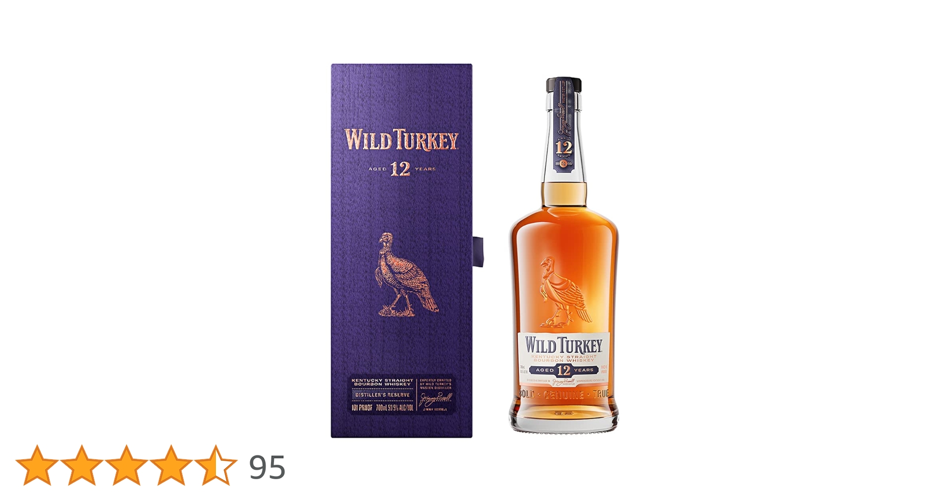 Wild Turkey 12 Year Old 101 Proof Distiller's Reserve