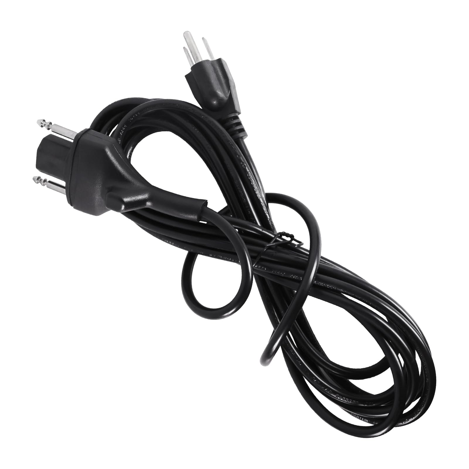 Cordon d'alimentation de rechange 89143 compatible avec Robot Coupé MP Series, 120 V 380 cm Noir Cordon mélangeur à immersion pour MP350 MP450 MP550 MP600 MP800