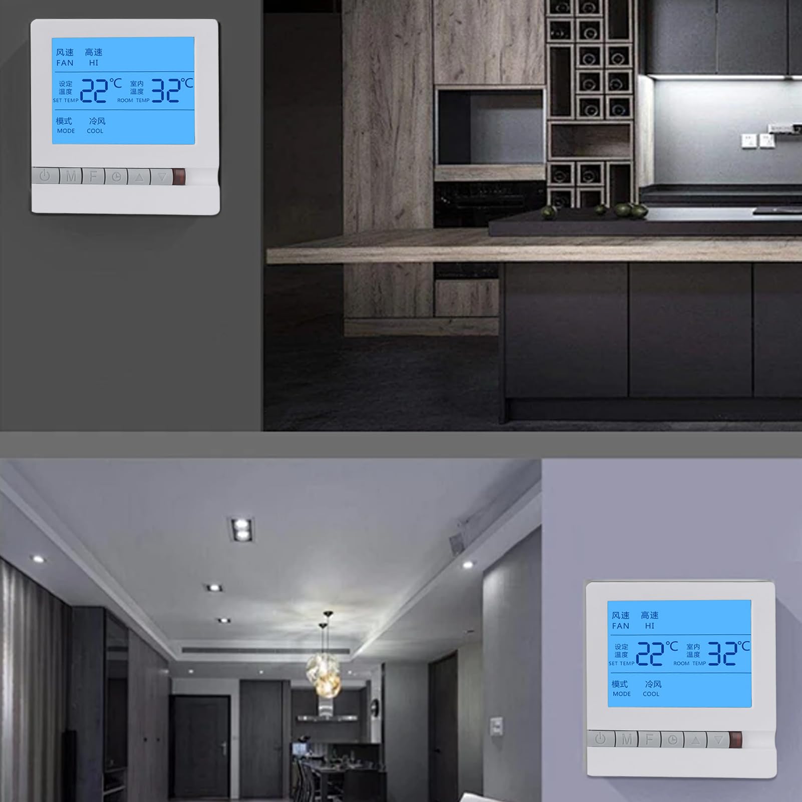 Termostato per casa | Controller di riscaldamento a pavimento, regolatore