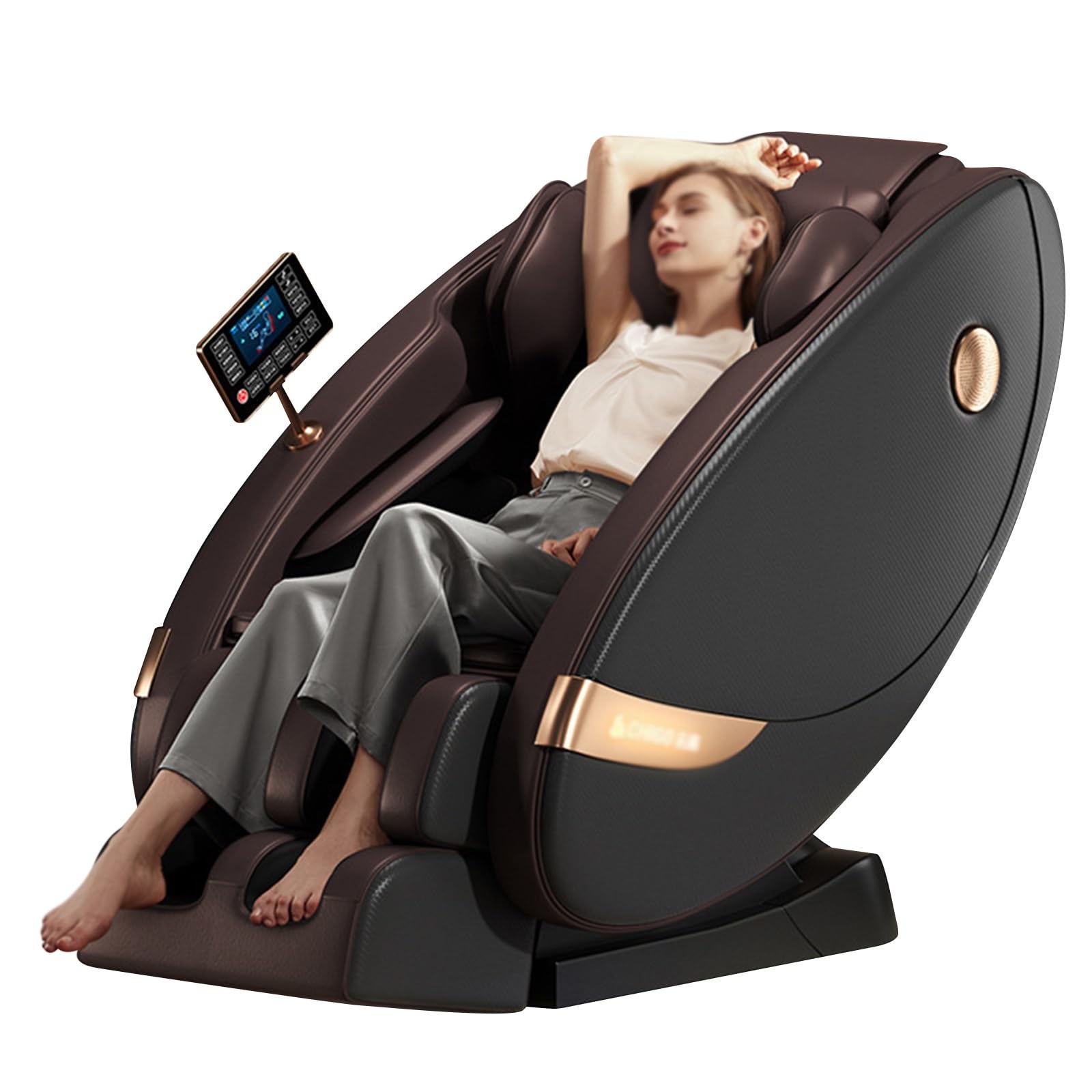 Poltrona Massaggiante 4D Con Binario SL E Airbag Per Tutto Il Corpo, Adatta Per Ambienti Domestici E Uffici.