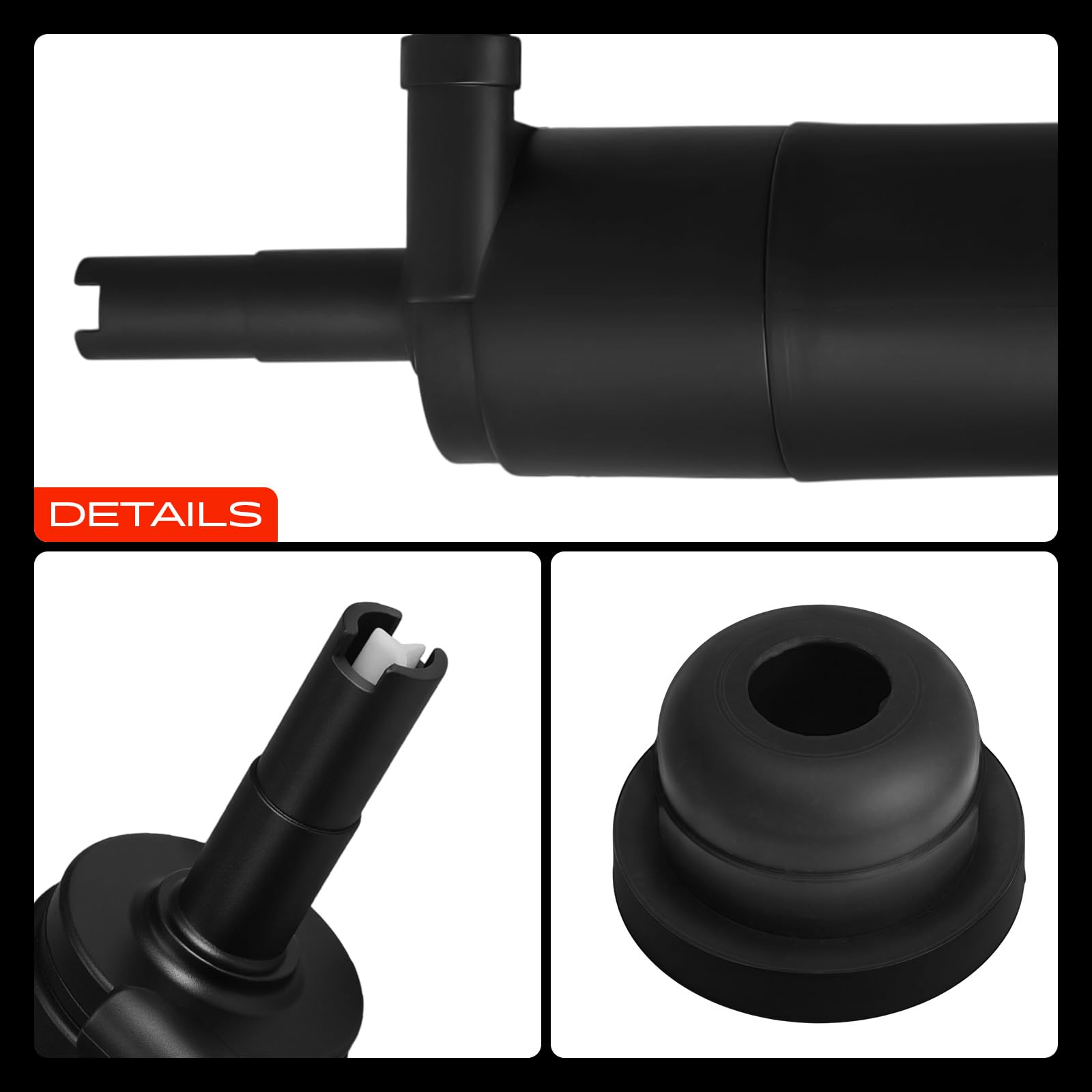 Frankberg Pompe d'eau de nettoyage nettoyage des vitres Avant 4-Pôles Compatible avec 207 WD WA WC WK C3 II SC 307 3E 3B 3H C3 I FC FN C2 JM Remplacer# 9641086680