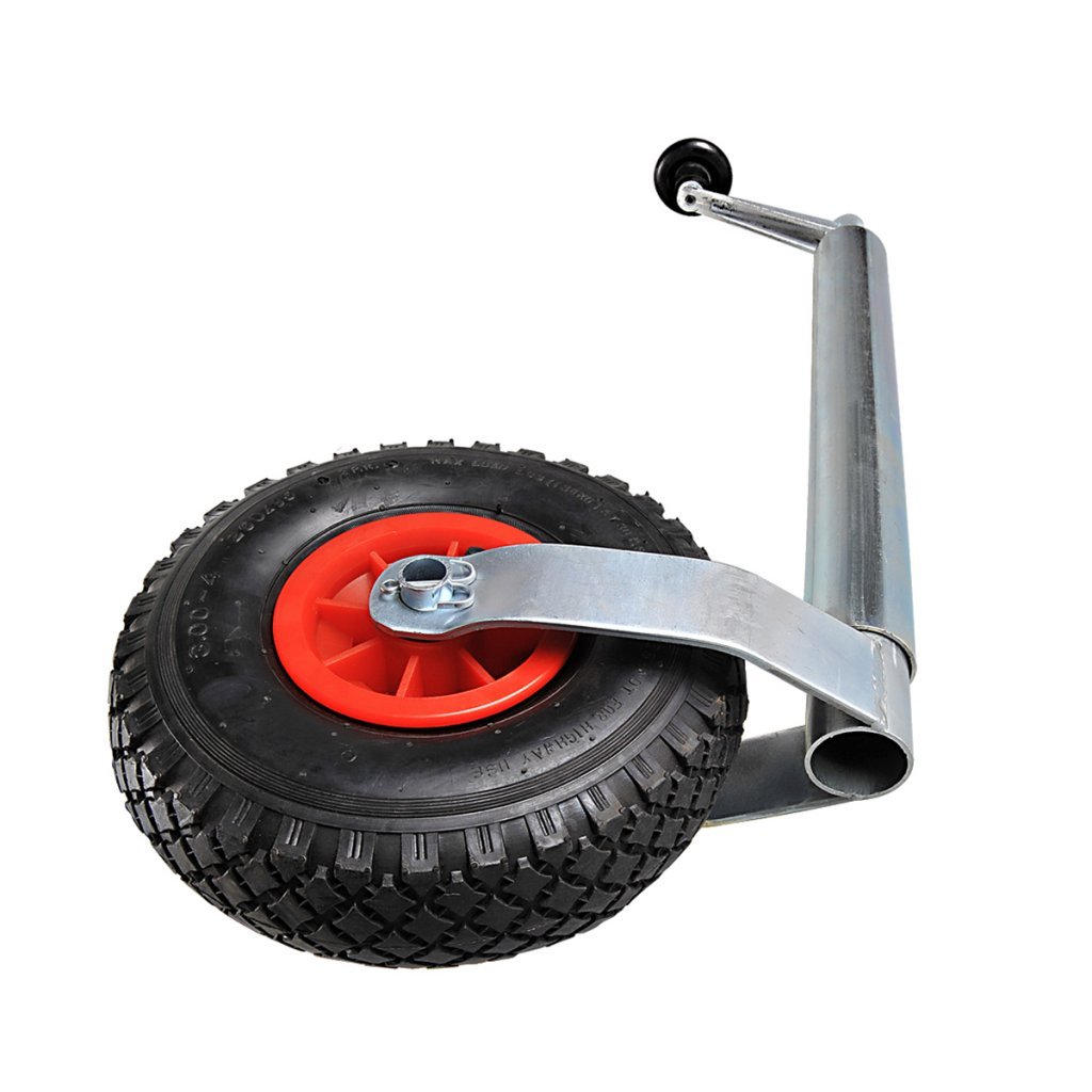 ProPlus Rueda jockey para remolques con llanta plástico y neumático