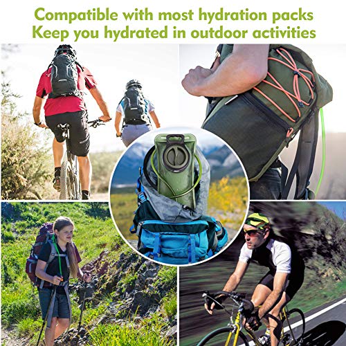 Image of Hydration Bladder, 1.5-2-3L Water Bladder for Hiking Backpack, BPA-Free Leak Proof Water Reservoir Storage Bag, Water Pouch Hydration Pack for Camping Cycling Running
