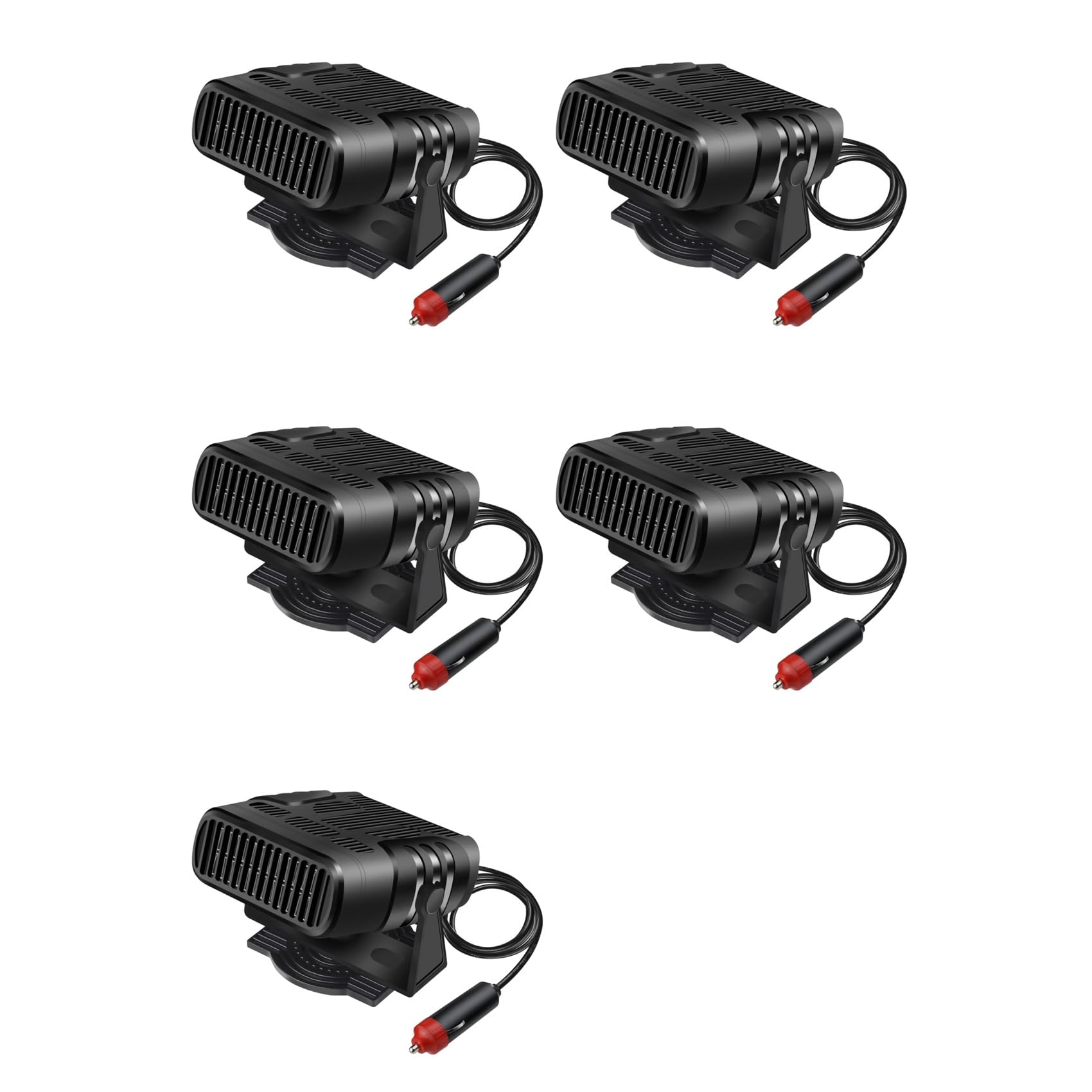 5X 4 en 1 12 V 120 W Calentador de Coche Ventilador de Calefacción de Refrigeración Eléctrica Secador Eléctrico Portátil Desempañador de Parabrisas Desempañador Desempañador