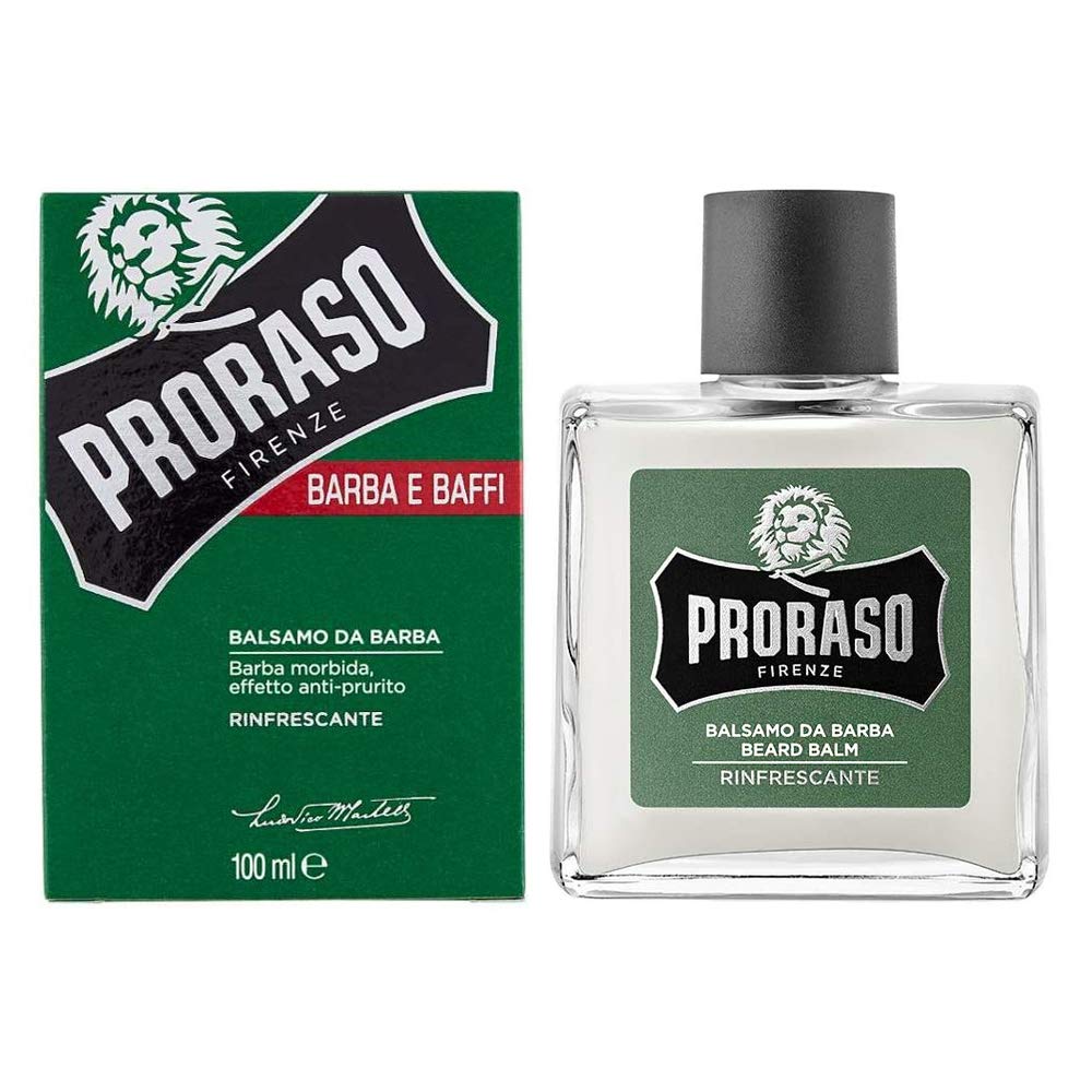 Proraso Mens Beard Balm Eucalyptus Bergamot Rosemary Conditioner 100ml Bottle