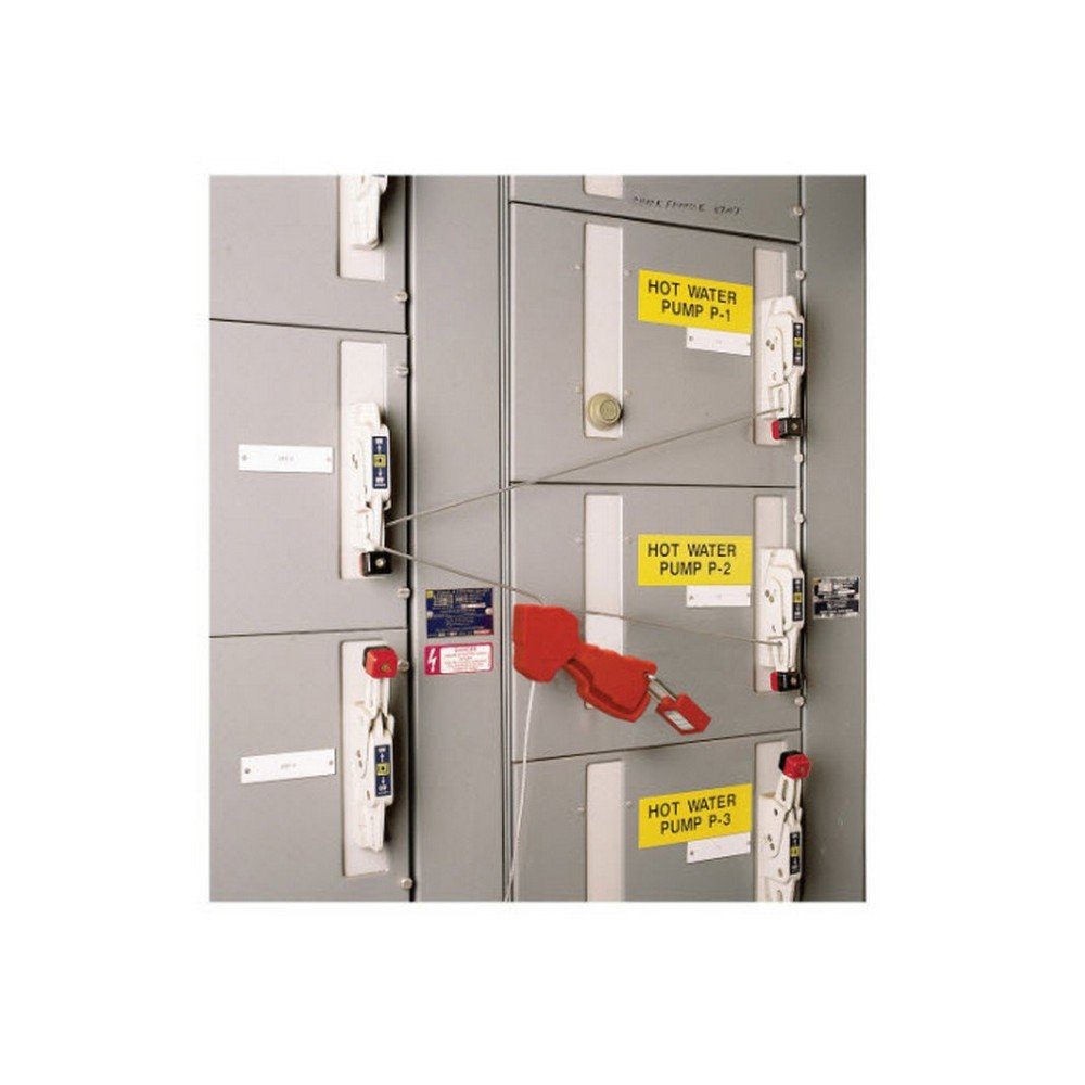 Brady 65318 Original Cable Lockout, 6', Red