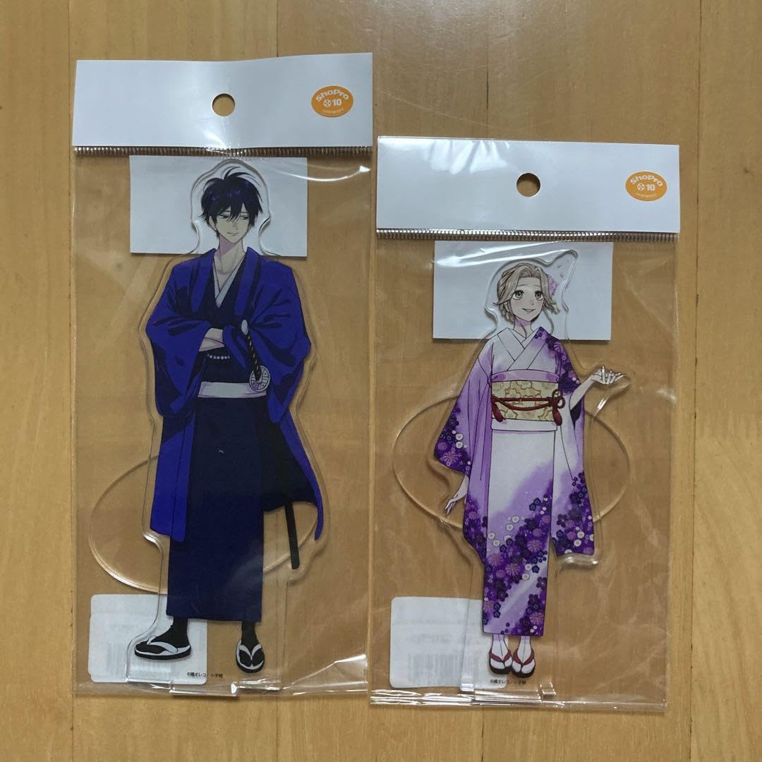 Amazon.co.jp: 2点 描き下ろし アクリルスタンド 紗都子 進平 ホタルの