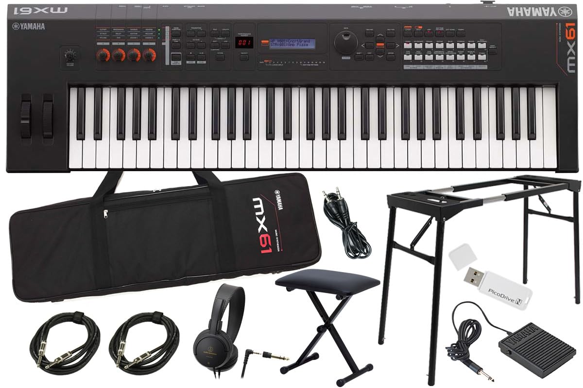 Amazon | ◇自宅で練習応援！◇ YAMAHA ヤマハ / MX61 BK【キーボード