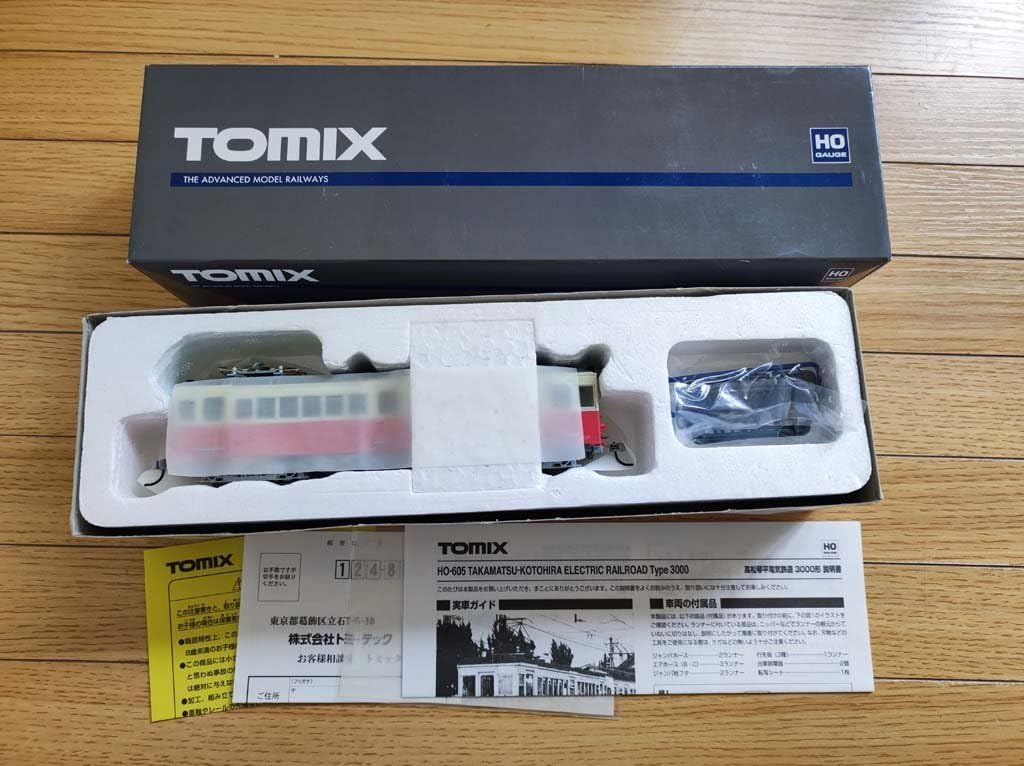 Amazon | TOMIX HO-605 高松琴平電気鉄道 3000形 HOゲージ | 鉄道模型 通販