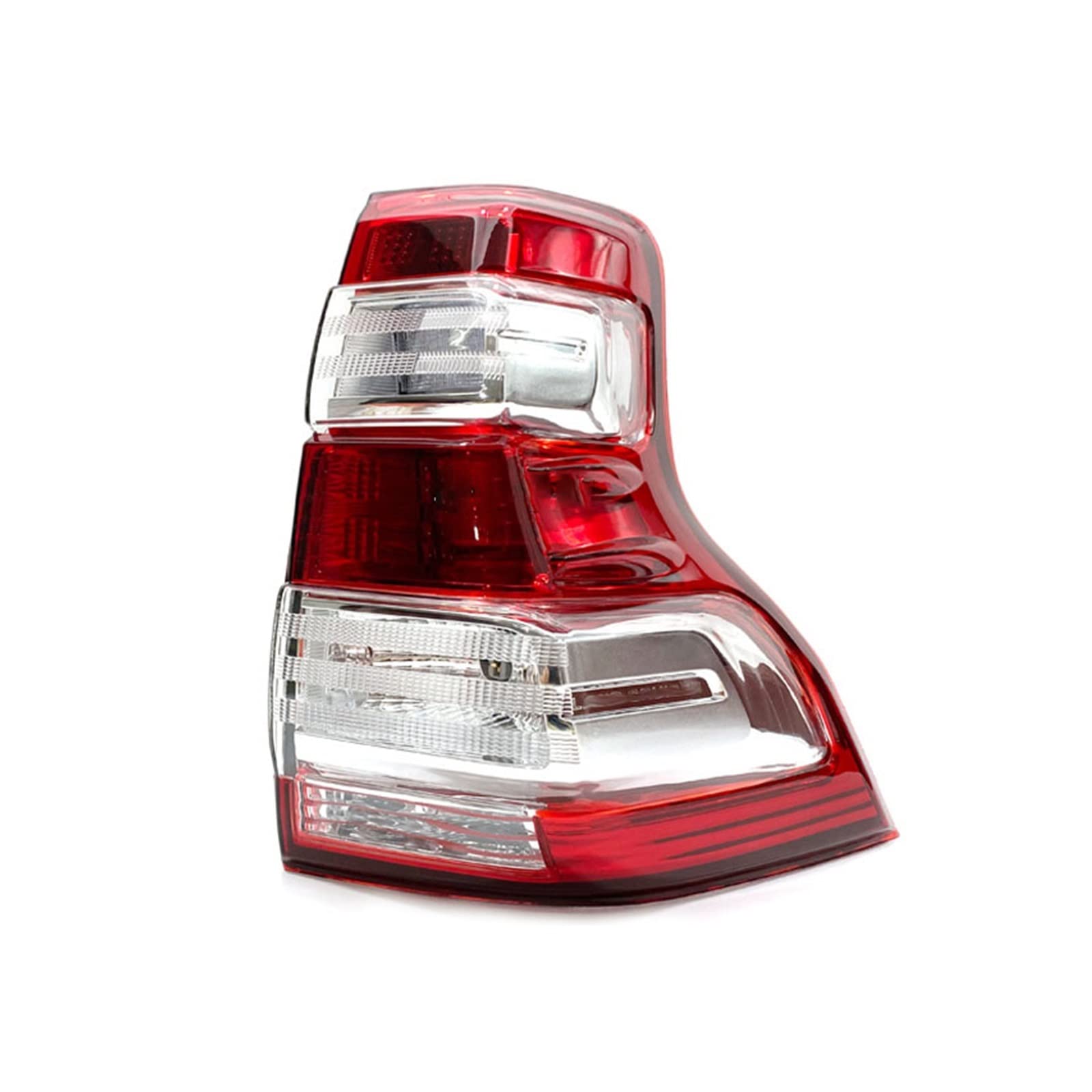 Piloto Trasero Freno Trasero Luz para Toyota para Land Cruiser para Prado 150 LC150 FJ150 2014-2017 Montaje Luz Trasera Coche Luz Señal Advertencia Freno Taillamp (Color : Red Right)