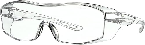 Miniatura 5 de 3M Protectores de gafas con lente resistente a los arañazos, marco transparente, lente transparente