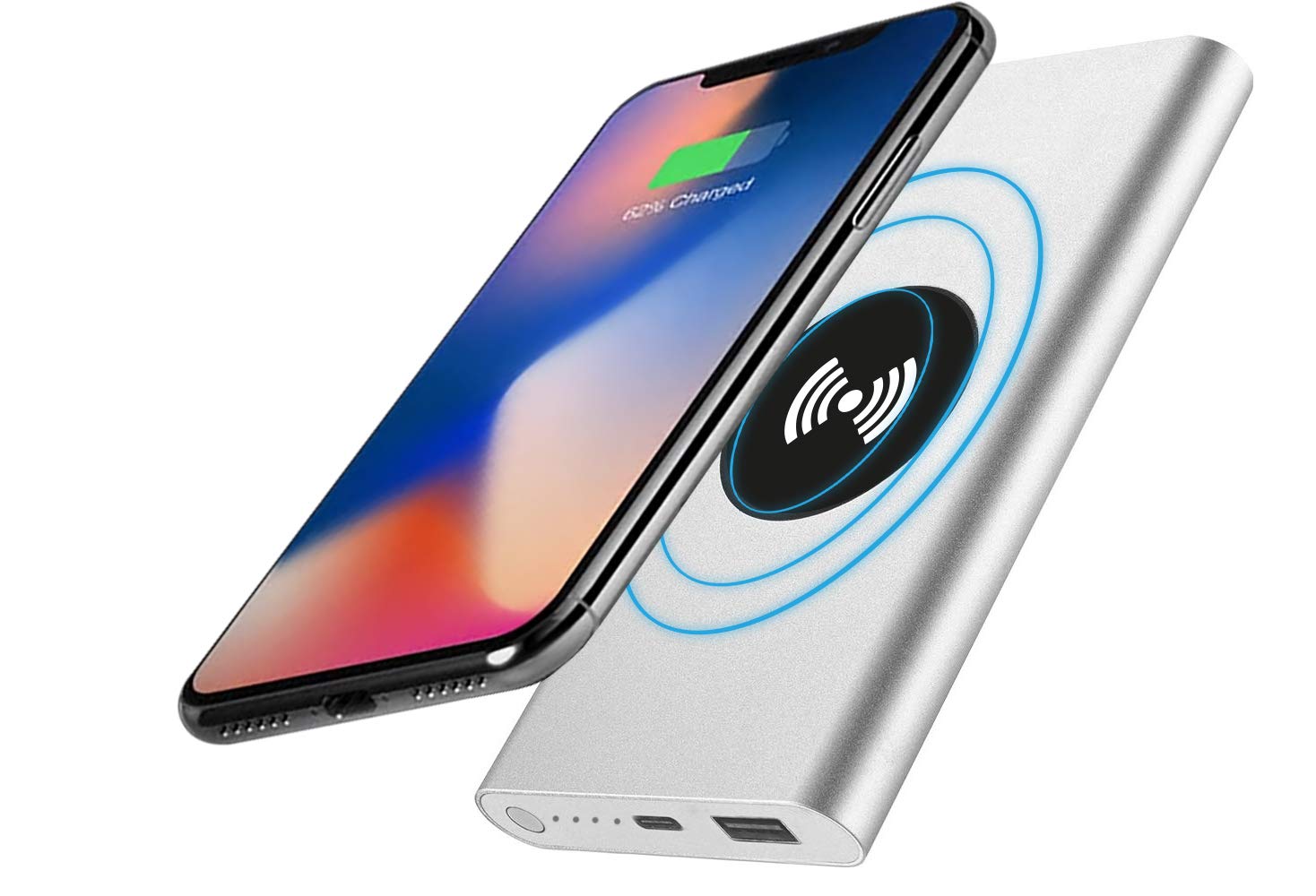 BLAUPUNKT BLP7460-143 awaryjny akumulator z indukcją, 5000 mAh, szary