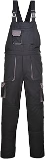 Portwest Workwear Texo Contrast Bib & Brace TX12 EU / UK
