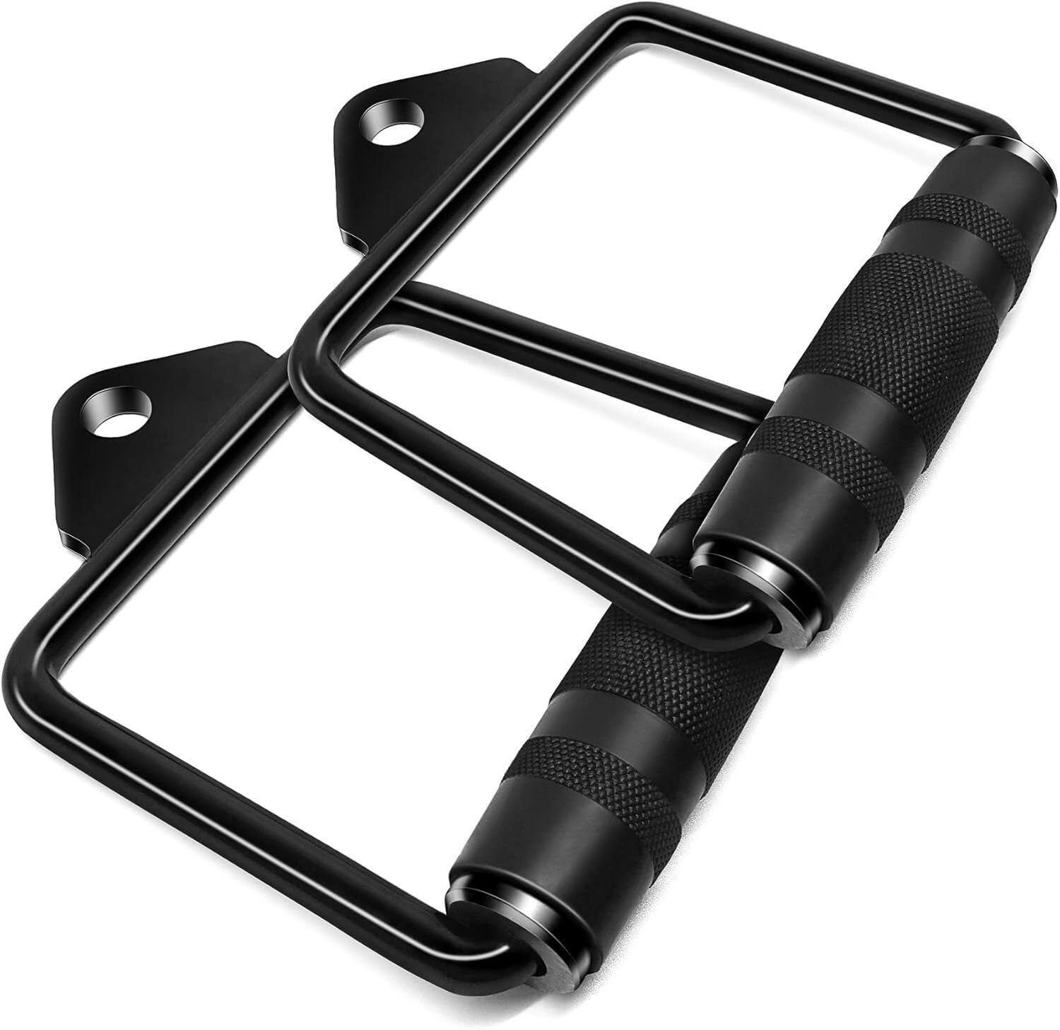 YMD Cable Attachment for Home Gym D-Handle LAT Pulldown Equipment Multi-Training Bar (Black)-image-27