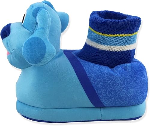 Miniatura 6 de Nickelodeon Blue's Clues & You - Pantuflas de felpa 3D para niños pequeños