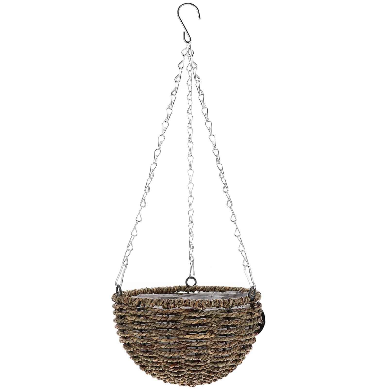 Mipcase 2pièces panier de fleurs suspendu pour intérieur et extérieur avec support durable