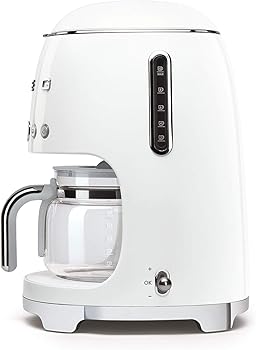 Smeg DCF02WHEU Cafetera de Goteo 1.4L 1050W Blanca2