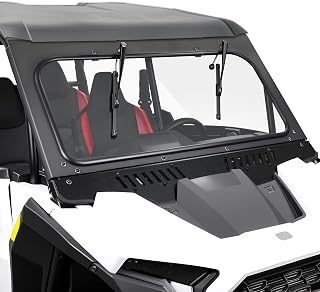 StarknightMT 2024+ RZR XP 1000 Glass Windshield Scratch Resistant with Vent