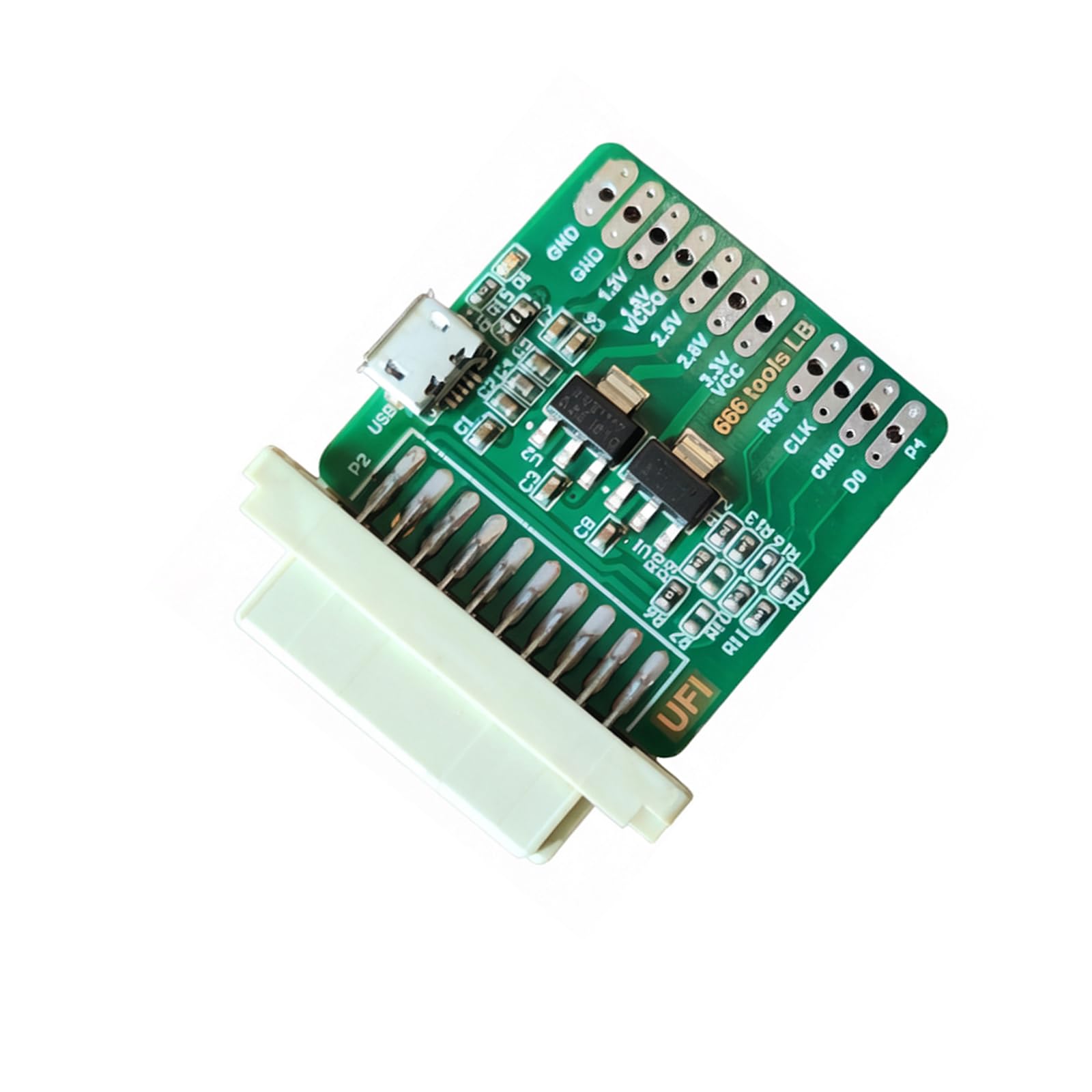 Lecteur de carte adaptateur compact ISP EMMC